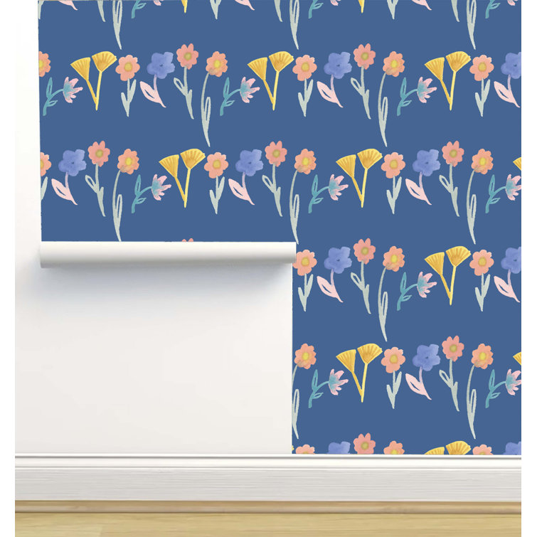 Limitless Walls Jenna Rainey Designs Peel & Stick Floral Roll Wayfair